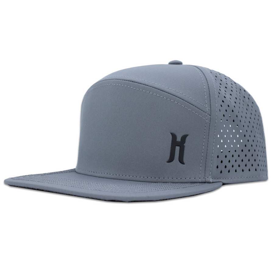 HatKings Performance Trucker Snapback (Slate Gray)
