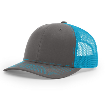 Charcoal/Neon Blue