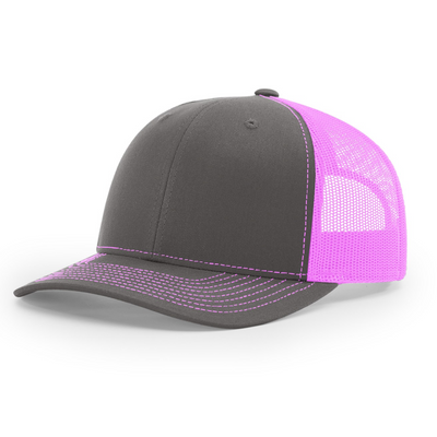 Charcoal/Neon Pink